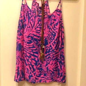 Lilly Pulitzer 100% silk camisole